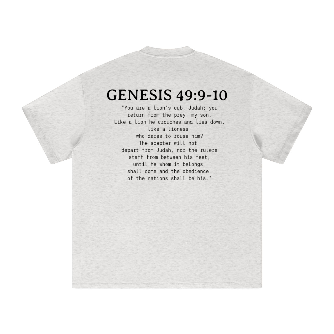 Strength of a Lion Oversize T-Shirt